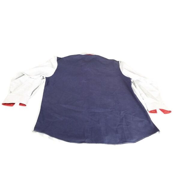 Vintage Roper Button Up Shirt Men Sz XL 17 12 - 35 Striped Western Cowboy - Picture 5 of 6